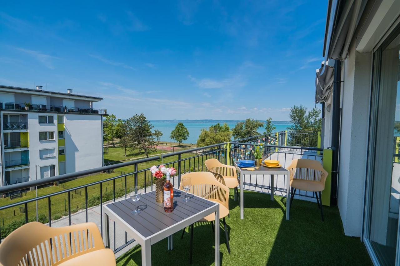 Mf Adriana Panorama Apartment Siofok Dış mekan fotoğraf