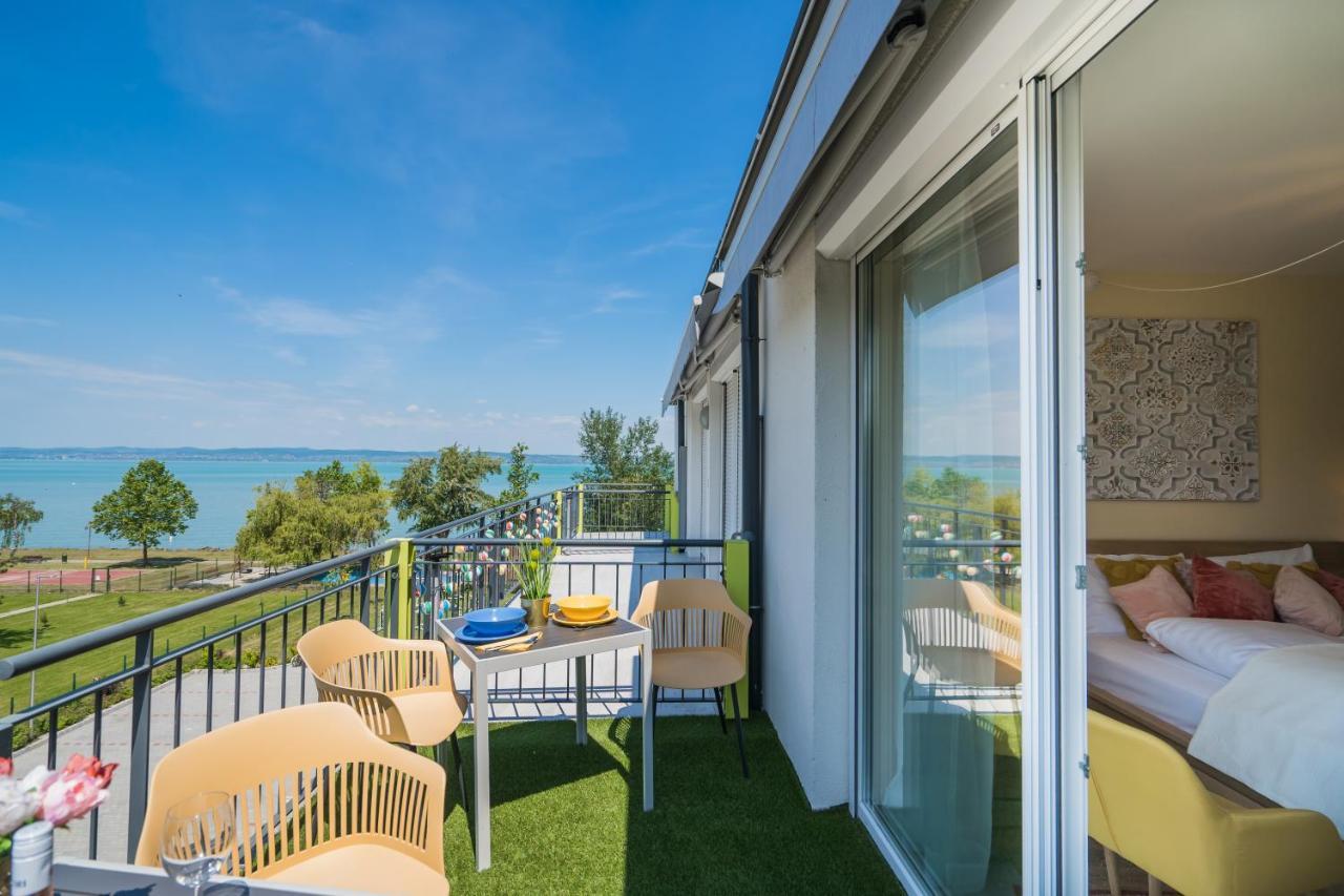Mf Adriana Panorama Apartment Siofok Dış mekan fotoğraf